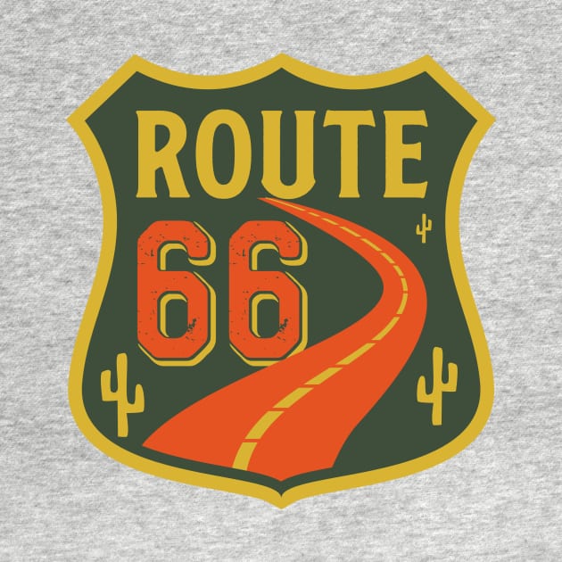 Route 66 | Vintage Design by waltzart